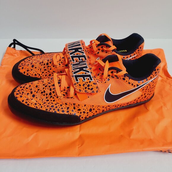 NEW Nike Zoom Rival SD 4 Track & Field Throwing Shoes FV2334-900 Size 10.5 Orang